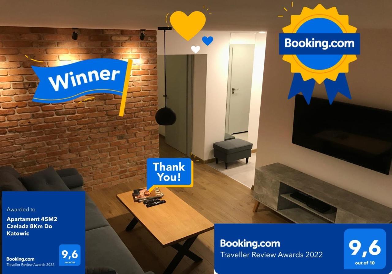 Apartament 45M2 Czeladz 8Km Do Katowic Εξωτερικό φωτογραφία